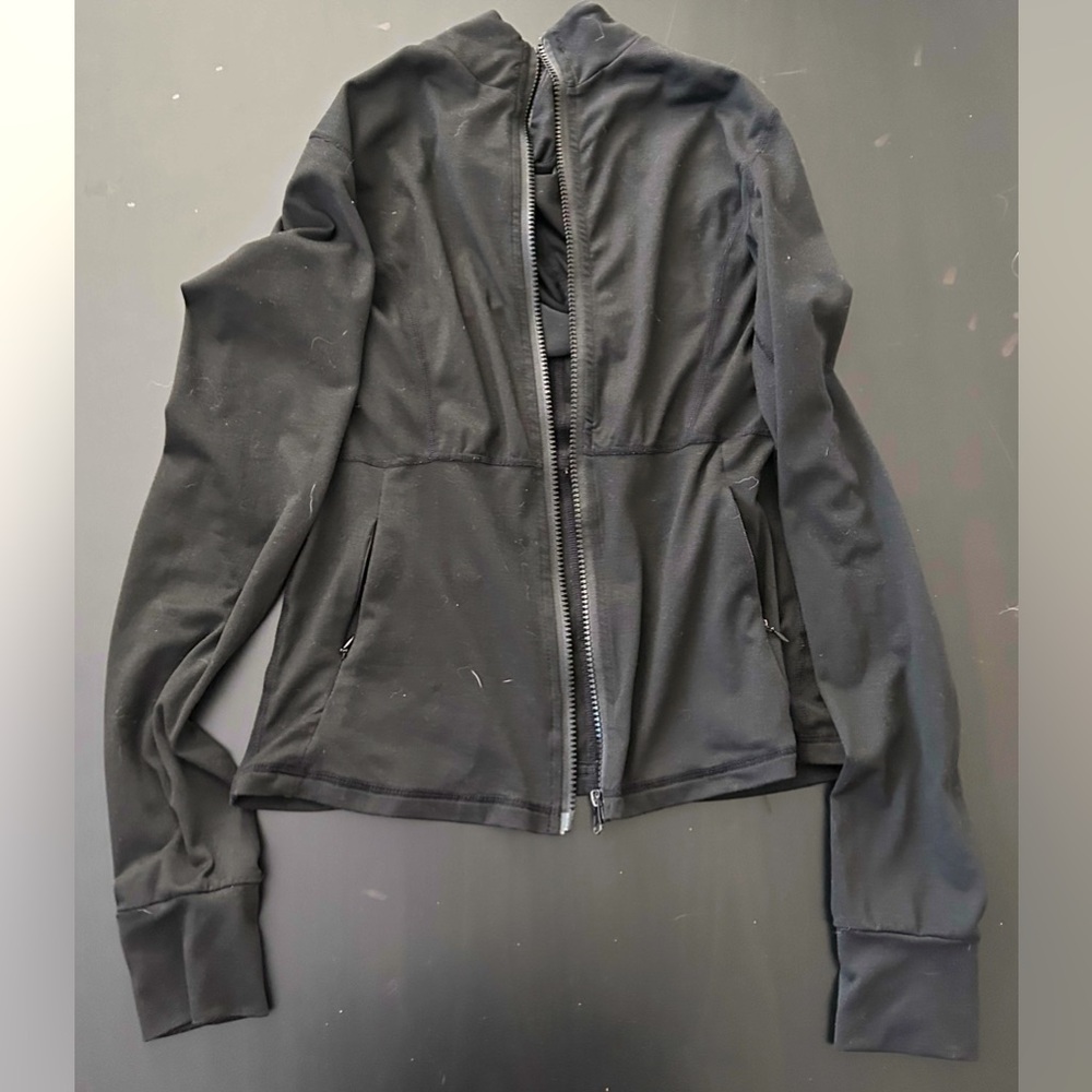 Black Zip-Up Jacket